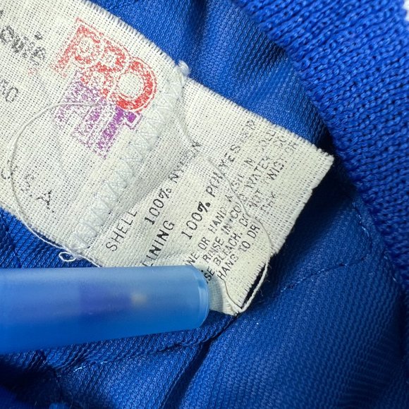 VTG 70s Kentucky Wildcats Satin Jacket Extra Large Blue Spell Out Snap Button - Picture 9 of 15